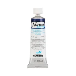 Schmincke Norma Blue vandopløselig oljemaling 35 ml Ultramarine blue deep 21402