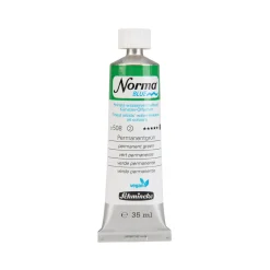 Schmincke Norma Blue vandopløselig oljemaling 35 ml Permanent green 21508