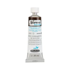 Schmincke Norma Blue vandopløselig oljemaling 35 ml Natural burnt umber 21624
