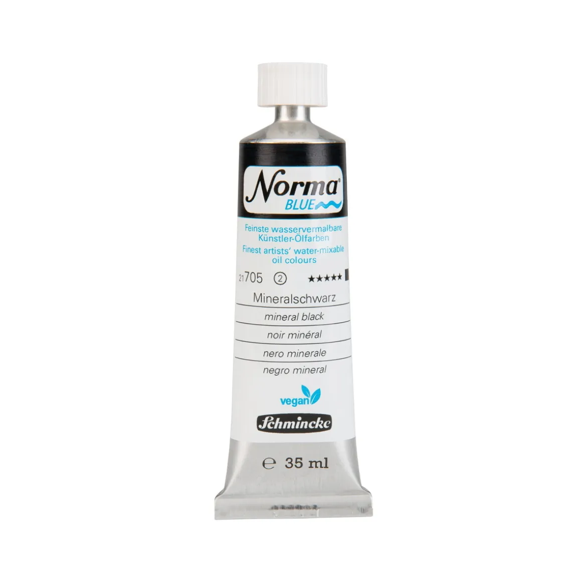Schmincke Norma Blue vandopløselig oljemaling 35 ml Paynes grey 21706
