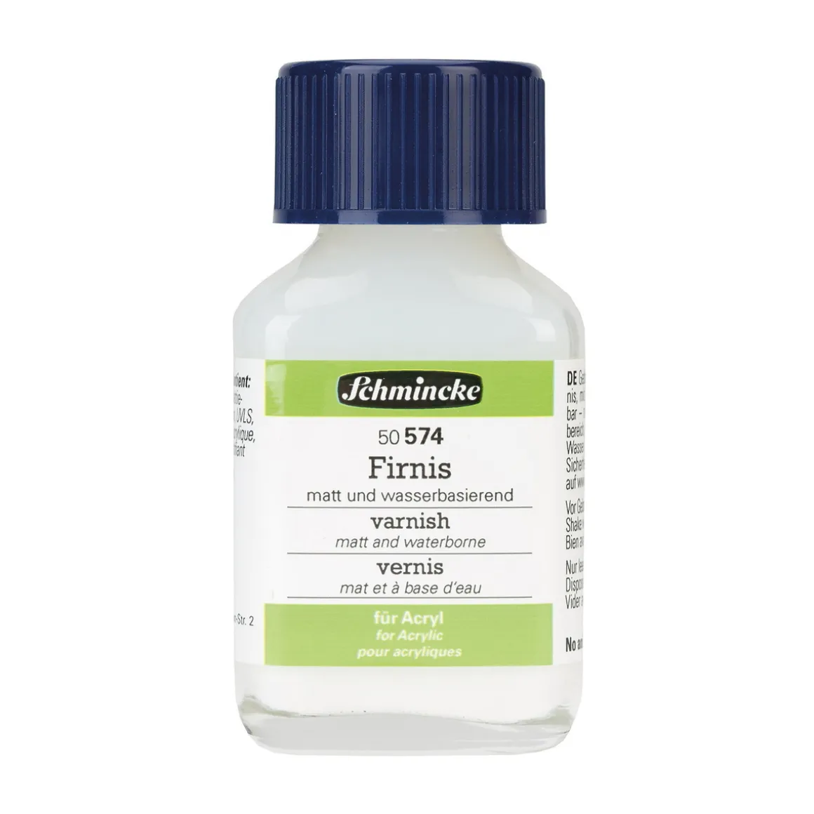 Schmincke Varnish Matt, beskyttelseslak til akrylfarve, 60 ml