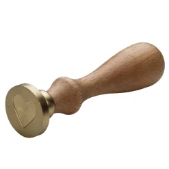 Seglstempel voksstempel Ø 25 mm med hjerte