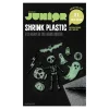 Selvlysende glow in the dark krympeplast – 5 ark A5 (148x210 mm)