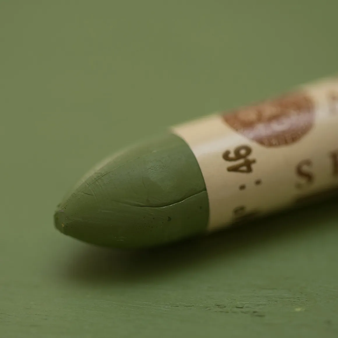Sennelier Artist Oil Pastel oliepastelkridt Olive green 046