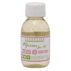 Sennelier Green for Oil Liquid medium til oliemaling, 100 ml