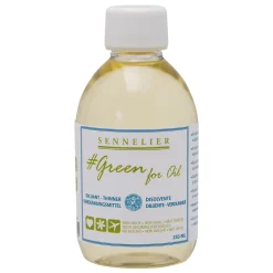 Sennelier Green for Oil Thinner, fortyndingsmiddel til oliemaling, 250 ml