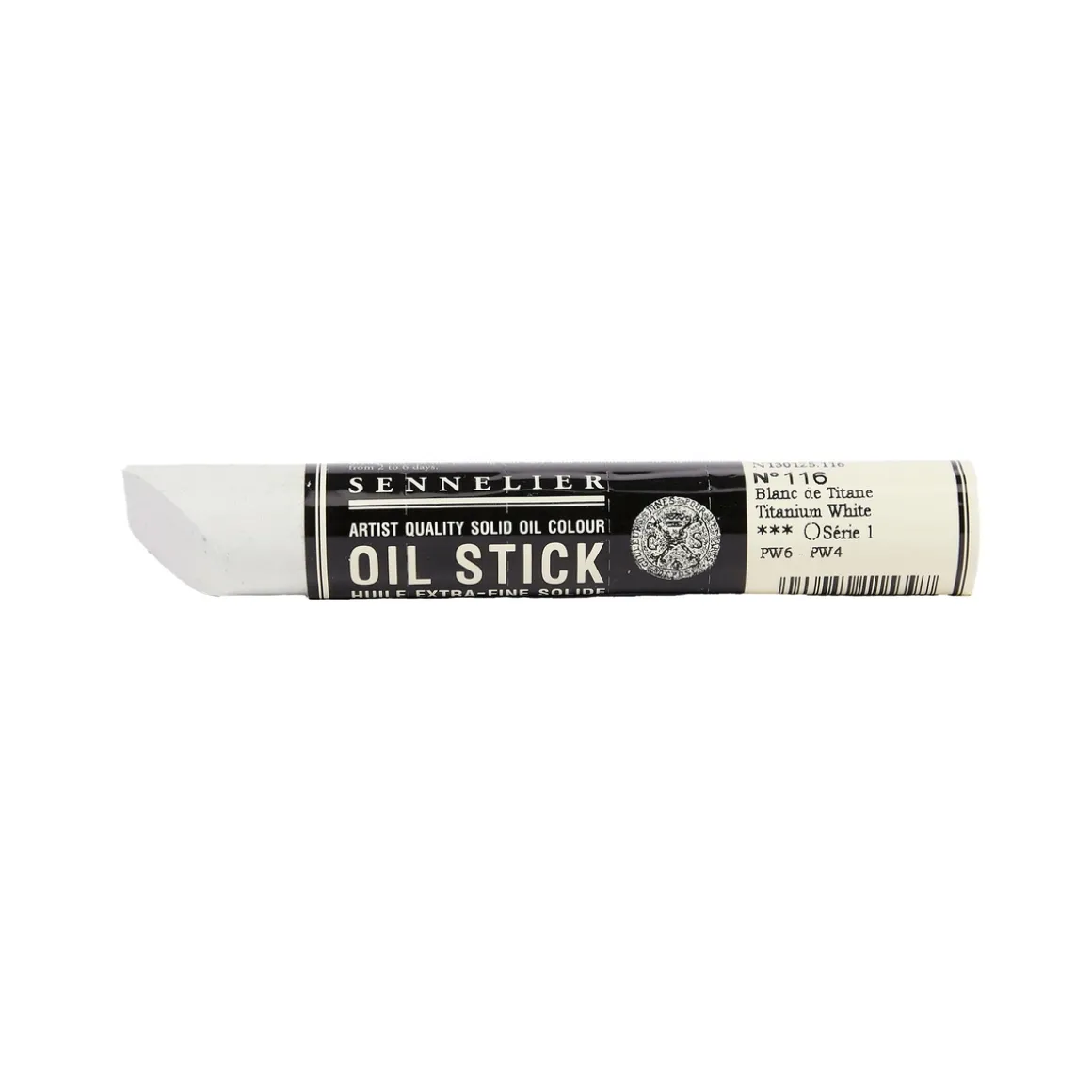 Sennelier Oil Stick 38 ml, oliefarvekridt Titanium White 116