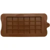 Silikoneform chokoladeform til chokoladekage 220×105×8 mm, lav Dubai-chokolade!