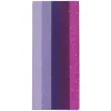 Silkepapir 5 ark à 70×50 cm, lilla mix. 14 g/m²