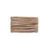 Skindbånd 3x3 mm 2 m natur