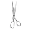 Skræddersaks af solid metal, rustfrit stål, længde 27 cm