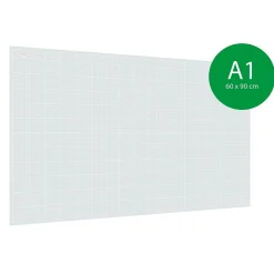 Skæreunderlag Altera PRO Line CMP-T A1, transparent med tern, 60×90 cm