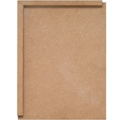Skæreunderlag til linoleum 30×40 cm, af spånplade med gummifødder
