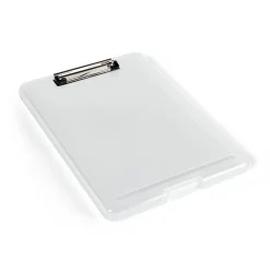 Skriveplade A4 (210×297 mm) med metalklemme og opbevaringsrum