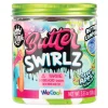 Slime Butter Swirls Jar Apple Green, grøn og hvid slim. 100 gram