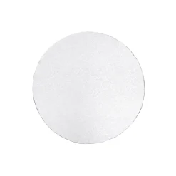 Sølvfarvet kagepapir Ø 20 cm