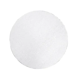 Sølvfarvet kagepapir Ø 25,5 cm