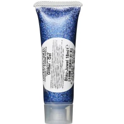 Sminke glittergel blå
