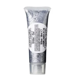 Sminke glittergel sølv