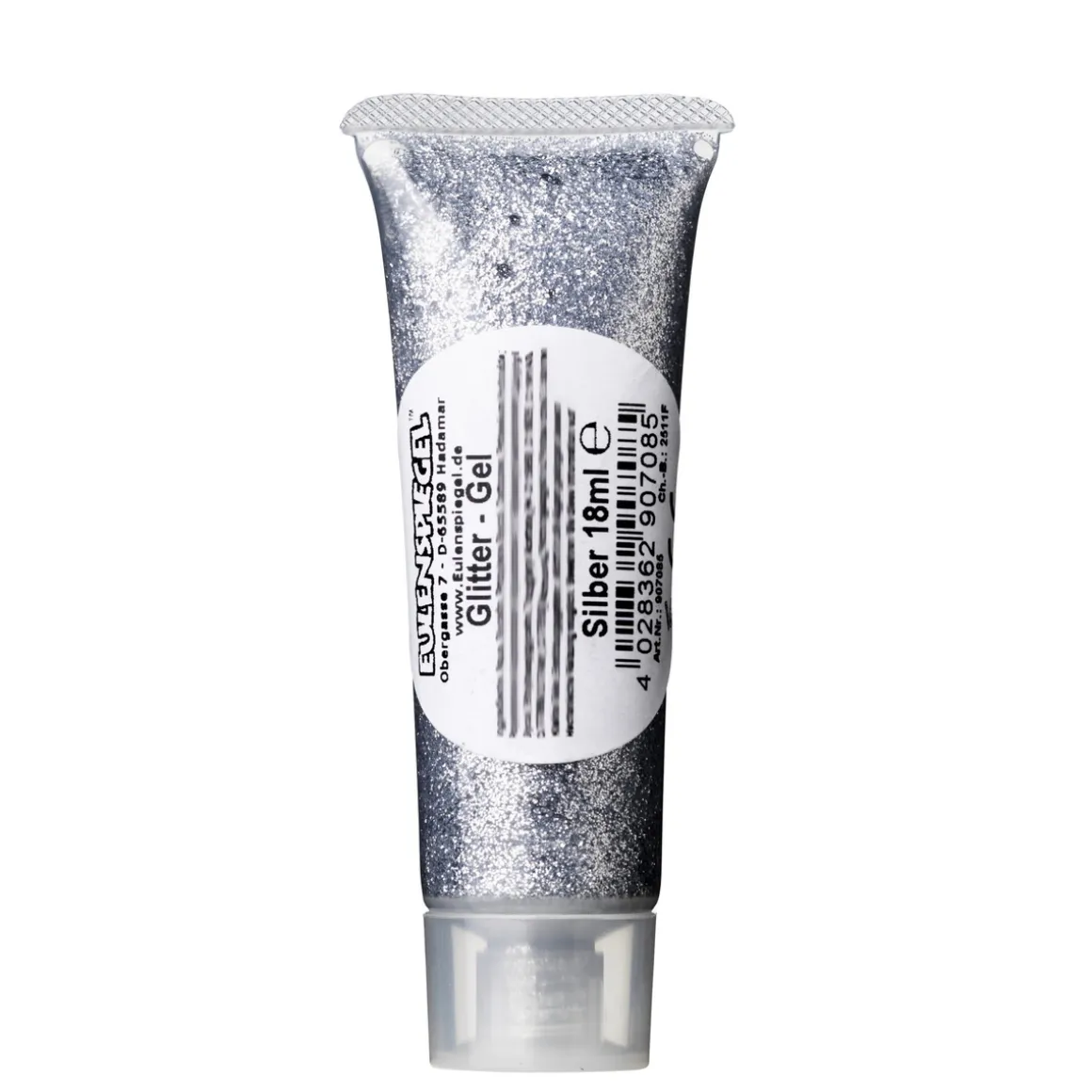 Sminke glittergel sølv