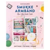 Smukke armbånd, du selv kan lave – knyttede, flettede, med perler. Dansk tekst.