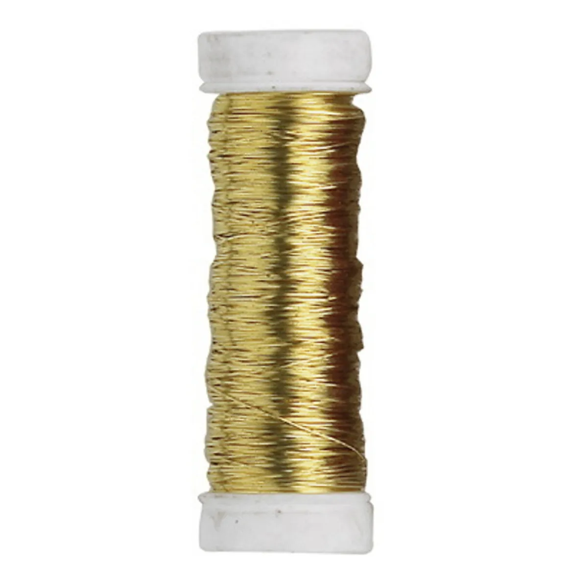 Smykketråd af kobber 0,5 mm / 20 m guld