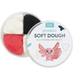 Soft Dough Axolotl – lav en bedårende axolotl med modellervoks til børn!