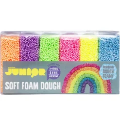 Soft Foam Dough 6-pack