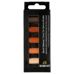 Soft Pastel Burnt Sienna 5 stk