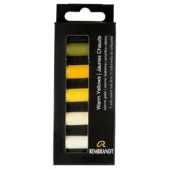 Soft Pastel Warm yellows 5 stk