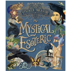 Stickersbok Treasury of the Mystical and Esoteric, 96 sider med over 800 klistermærker!