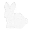 Stiftplade Midi kanin, 11,5×12,5 cm – til vores rørperler, som er Ø5 mm