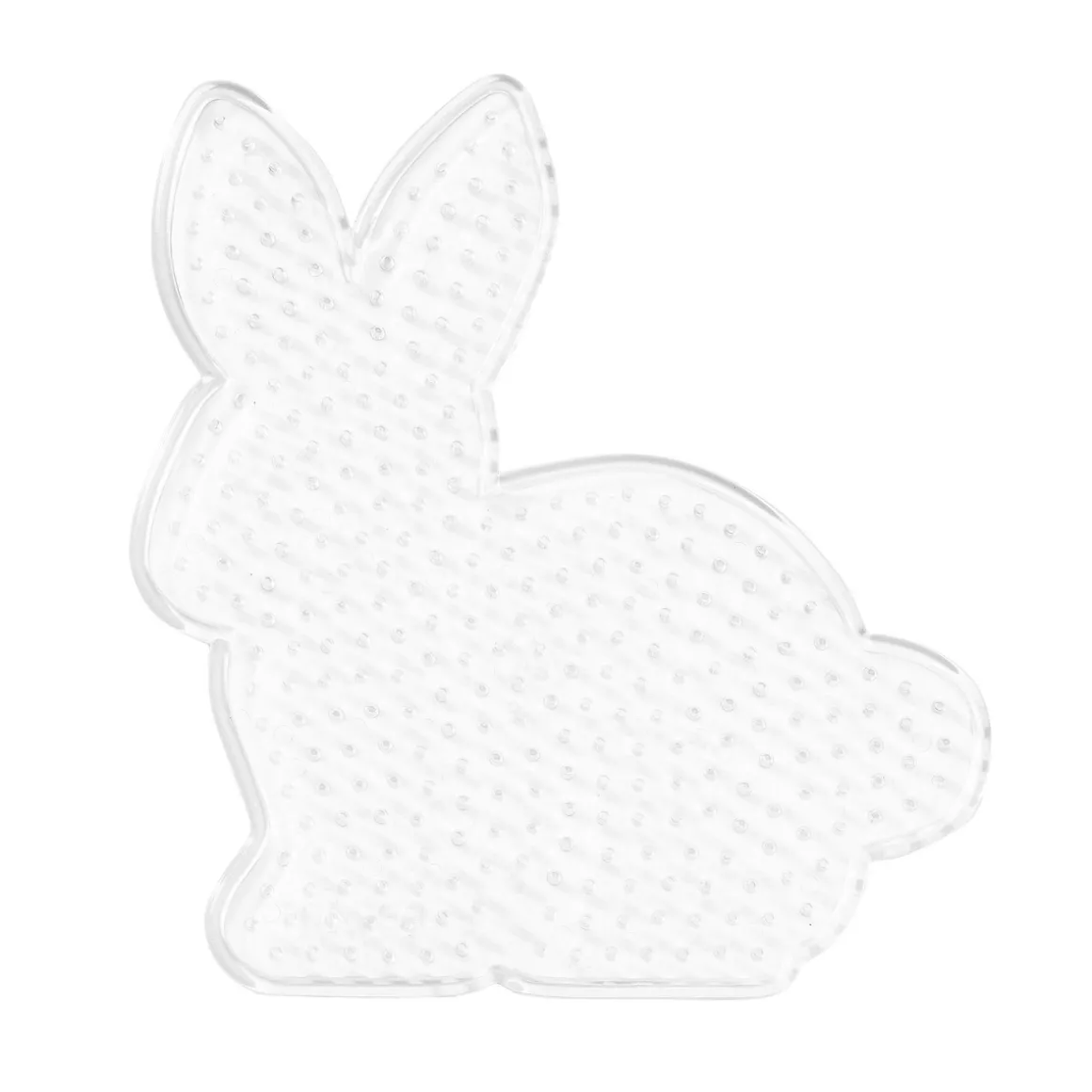 Stiftplade Midi kanin, 11,5×12,5 cm – til vores rørperler, som er Ø5 mm