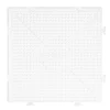 Stiftplade Midi kvadrat, kan bygges sammen, 15×15 cm – til vores rørperler, som er Ø5 mm
