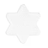 Stiftplade Midi lille stjerne, 9,6×8,7 cm – til vores rørperler, som er Ø5 mm