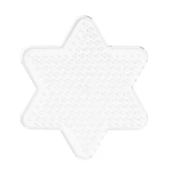 Stiftplade Midi lille stjerne, 9,6×8,7 cm – til vores rørperler, som er Ø5 mm