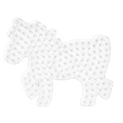 Stiftplade XL hest, 18×14 cm – til vores XL-rørperler, som er Ø9 mm