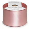 Støvet rosa satinbånd – 40 mm bredt og 8 meter langt
