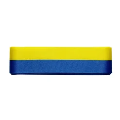 Sverigesbånd med det svenske flags farver, 3 m langt og 25 mm bredt
