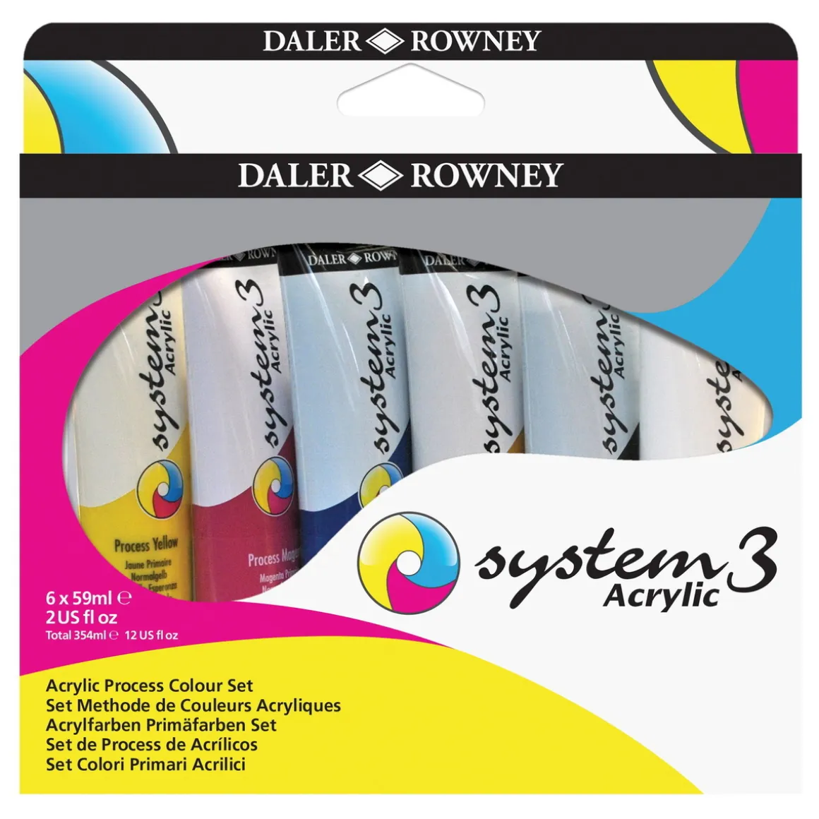 System3 Acr Startsæt 6x59 ml