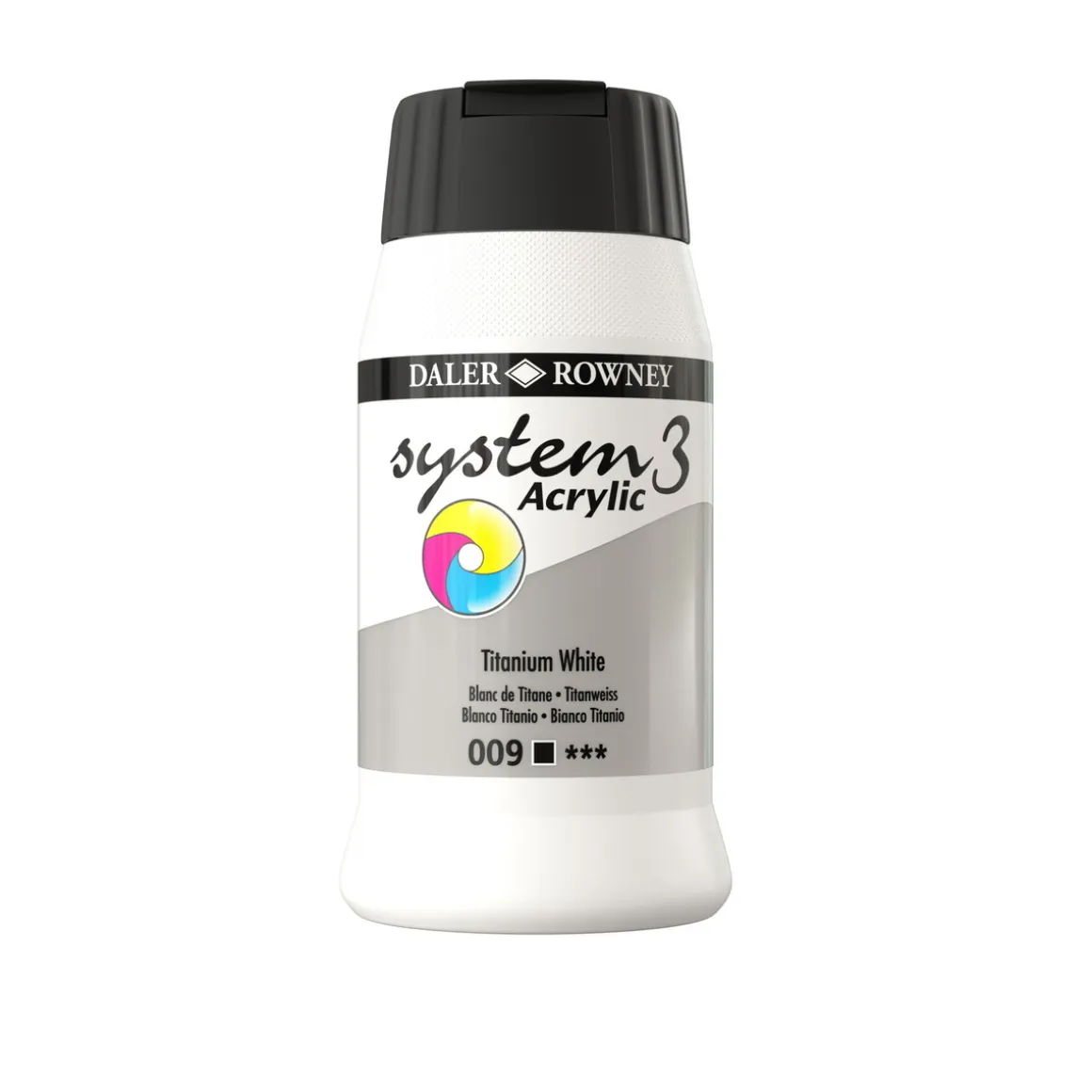 System3 500 ml Titanium White