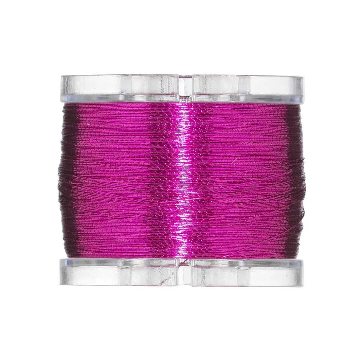 Sytråd metallic på spole, 500 meter, cerise