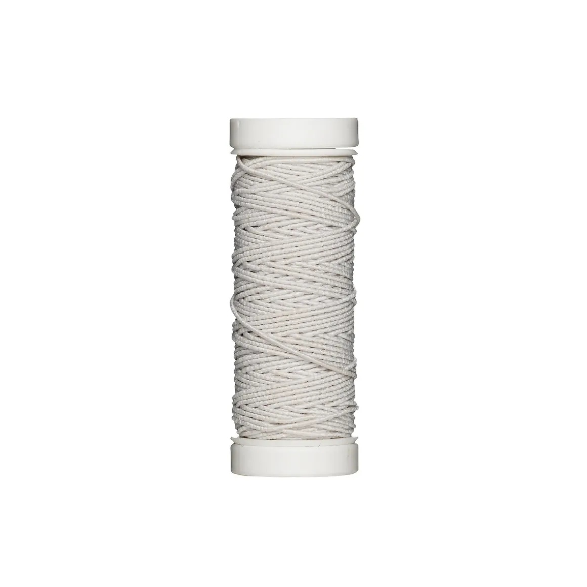 Sytrådselastik Ø0,7mm/20m hvid