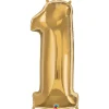 Talballon 2 Guld 66 cm