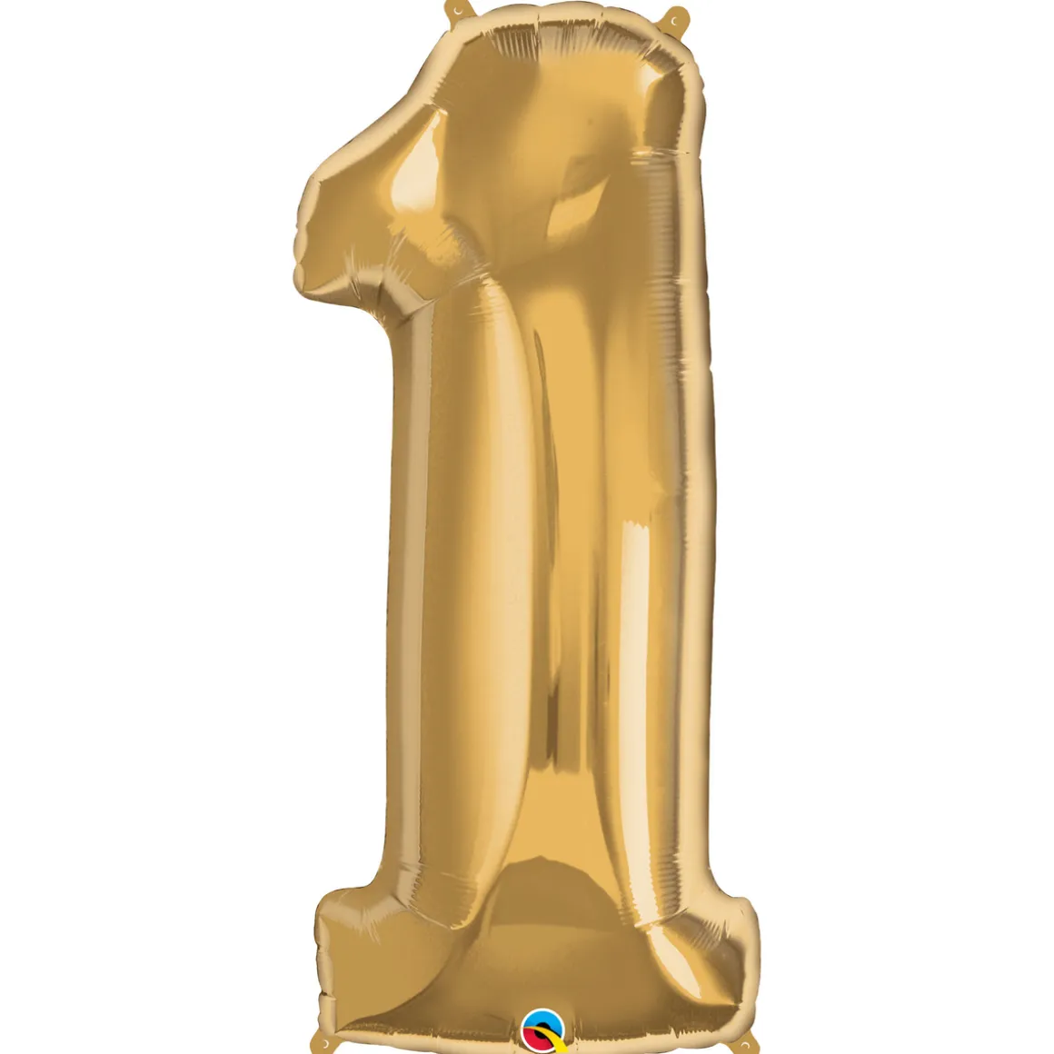 Talballon 2 Guld 66 cm