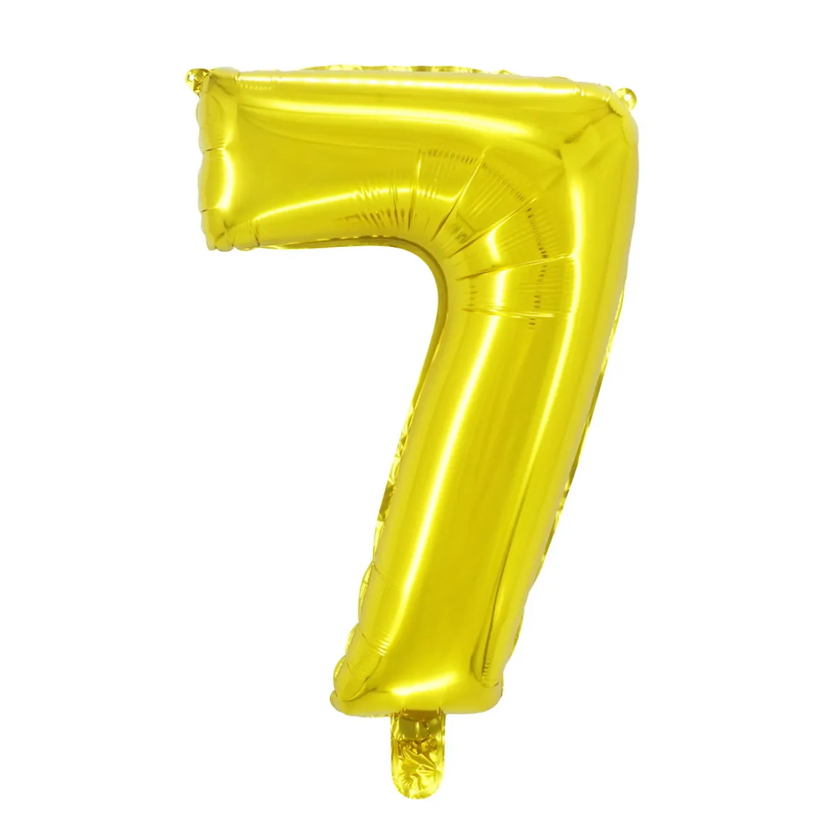 Talballon 8 guld 32 cm