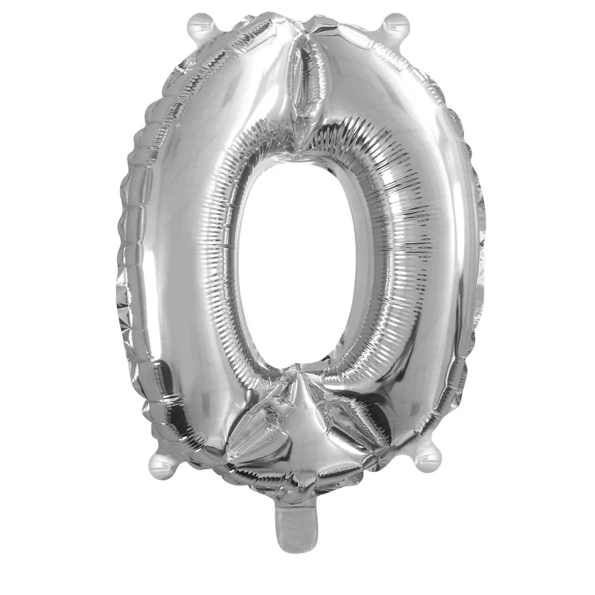 Talballon 0 sølv 32 cm