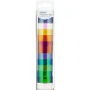 Tape, 12×3 meter farverig og iriserende/farveskiftende tape, som er 15 mm bred