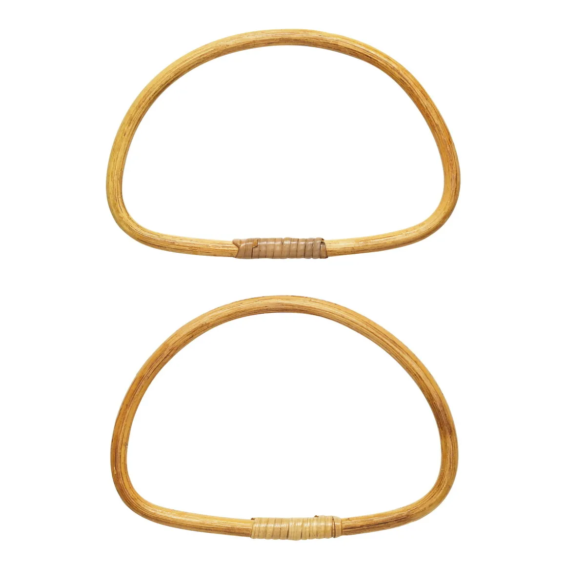 Taskehanke af bambus, 2 stk. 19×12,5 cm