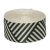 Taskerem, beige med mønster, længde 250 cm, bredde 3,8 cm